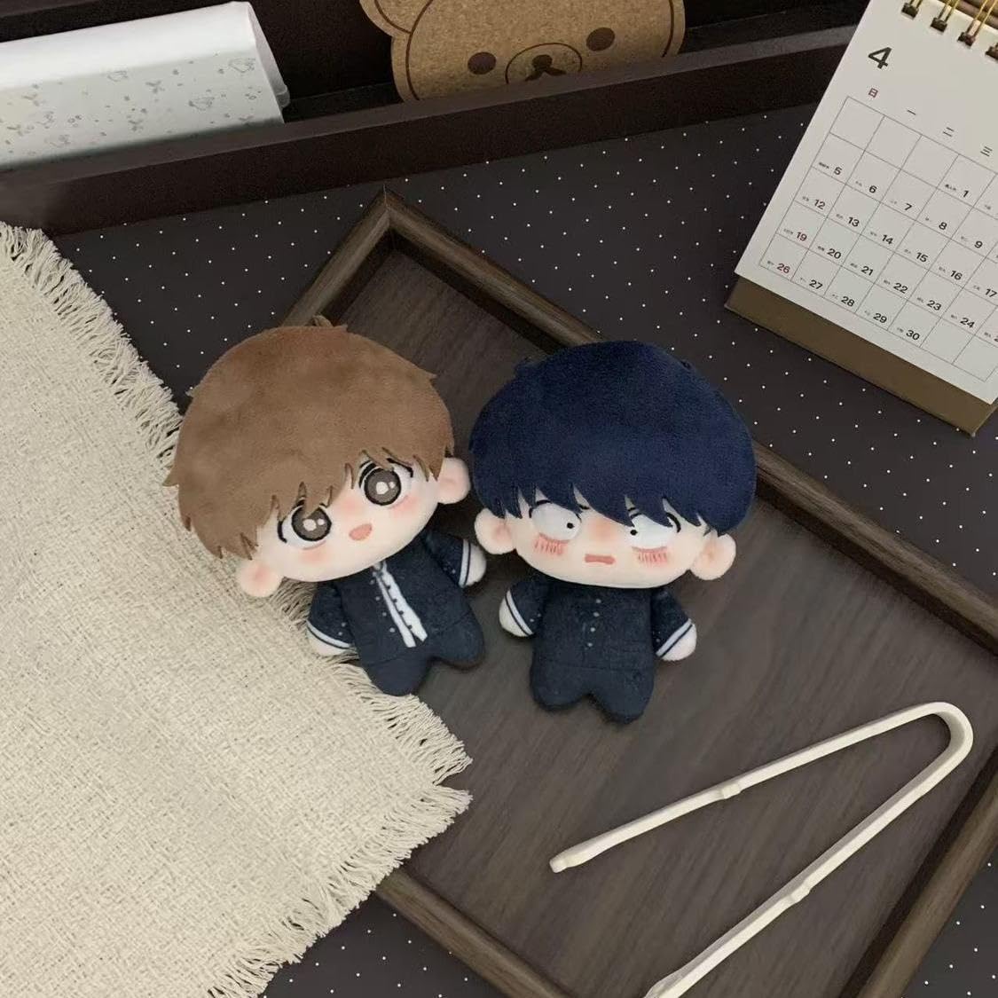 Amazon.co.jp: [SENDENG] 中村男久斗 広瀬愛貴 10cm ぬいぐるみ